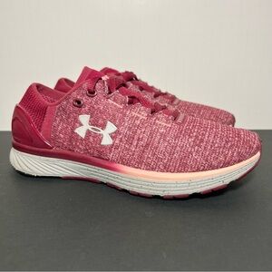 Womens UNDER ARMOUR Charged Bandit 3 Black Currant Running Shoes / Size 6.5